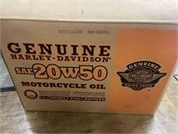 Harley Davidson motor oil case