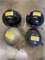 4 helmet lot