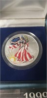 1999 American Eagle Silver Dollar Coin