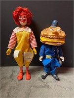 Pair of 1976 McDonaldland Remco Figures