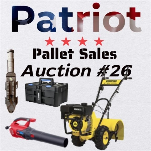 Patriot Pallet and Liquidation Auction #26