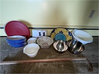 Misc. bowls and Tupperware