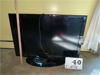 Apex 40" flat screen TV with remote