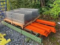 Skid Lot Of Pallet Racking