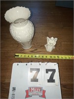 Lenox vase and figurine