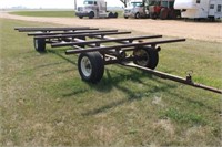 6 Bale Trailer on JD Gear