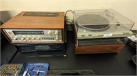 Four Pieces Vintage Stereo Equipment