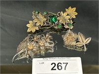Lot Of 3 Antique Brooches