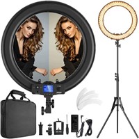 19inch LED Ring Light with Stand &LCD Display