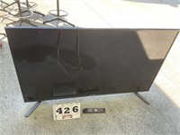 Sceptre 58" TV with remote