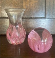 Two Zimmerman Paperweights