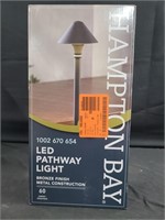 Hampton bay LED pathway light- bronze finish