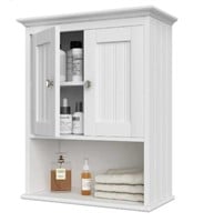 Treocho Wood Wall Cabinet, Bathroom Medicine