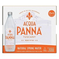 12pk Acqua Panna Natural Spring Water