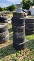 Assorted Lawn Mower Tires and Rim
