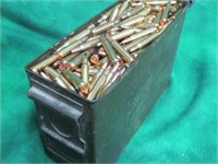 500 ROUNDS OF 223 LAKECITY BRASS BLACK TIP IN CAN