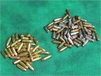 120 ROUNDS OF 9MM HOLLOWPOINT AND FMJ