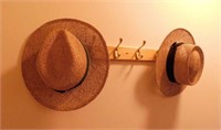 McAdam straw hat - Pioneer Seed straw hat