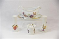 Royal Worcester Porcelain Evesham Accessories