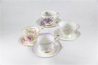 Bone China Tea Cups, Royal Albert & Royal Stafford