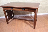 Mission Style Side Writing Desk