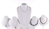 Sterling Silver, Stone & More Necklaces