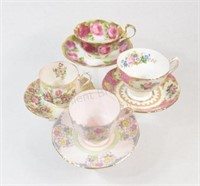 Bone China Tea Cups, Royal Albert & Tuscan