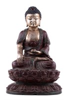 Cast Iron Buddha Statue