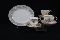 Bone China Tea Cups, Paragon, Royal Grafton