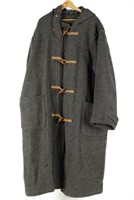 Men's Long Designer Wool Toggle Coats (2)