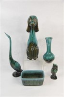 BMP Animal Figurines, Vase & Hull Container