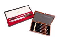 Pierre Deux Carving Set  and Knife Set in Cases