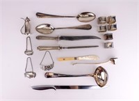 Silver Plated Cutlery, Serving, Table Pieces