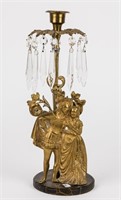 Art Nouveau Figural Candlestick Holder