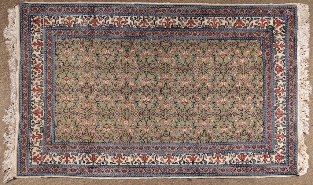 Antique Area Rug with Allover Design