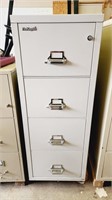 Fire king file cabinet excellent.