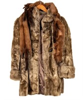 Fur Coat & Pelt Fur Stole