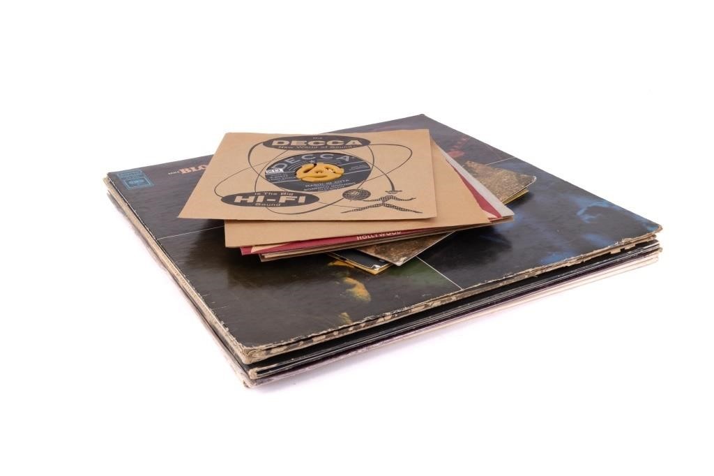 Rock & Roll Vintage Vinyl Records