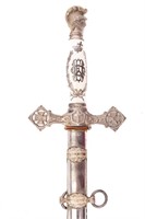 Pettibone Knights of Columbus Engraved Sword