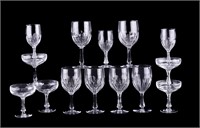 Crystal Cocktail, Cordial & Water Stemware Glasses