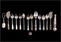 Sterling Silver Souvenir and Other Spoons