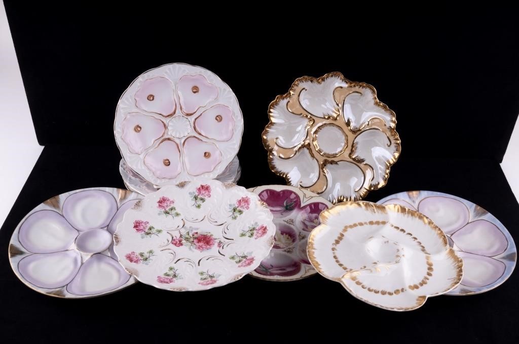 Limoges and More Oyster Plates