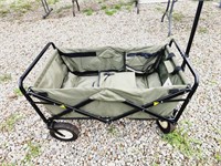 Foldable camping hunting wagon new?