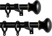 Curtain Rods 2 Pack