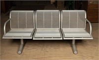 MCM Commercial Steel Park Bench