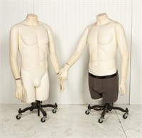 White Torso Mannequins (2)