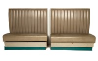 Art Deco Commercial Benches (Pair)