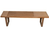 MCM Slatted Bench / Coffee Table