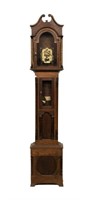 Highly Decorated Inlaid Grandmother Clock