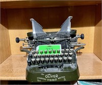 Vintage Oliver Typewriter 
The
Oliver Standard